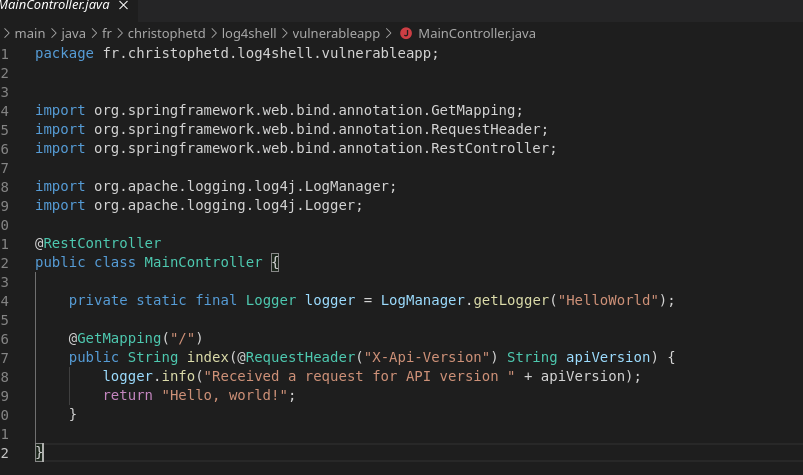 Featured image of post Acerca de log4shell