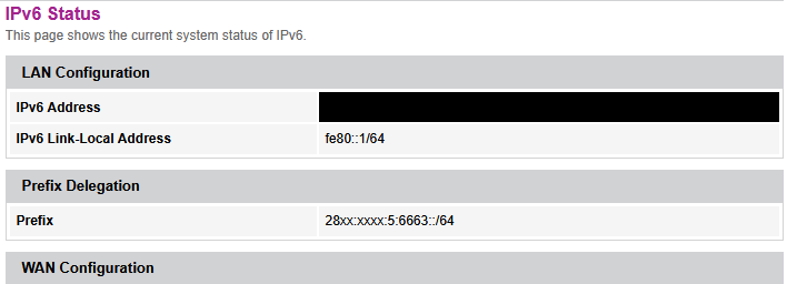 Ipv6 con prefijo /64